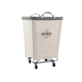 Seville Classics Heavy-Duty Rolling Laundry Hamper