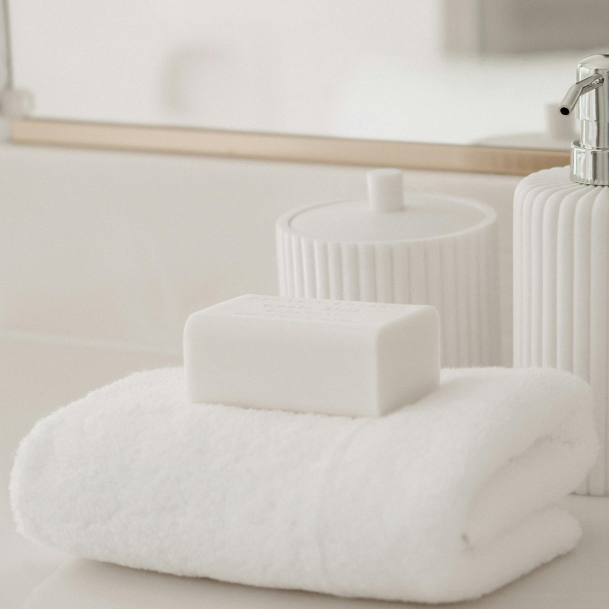 White Hand Towels-12PC