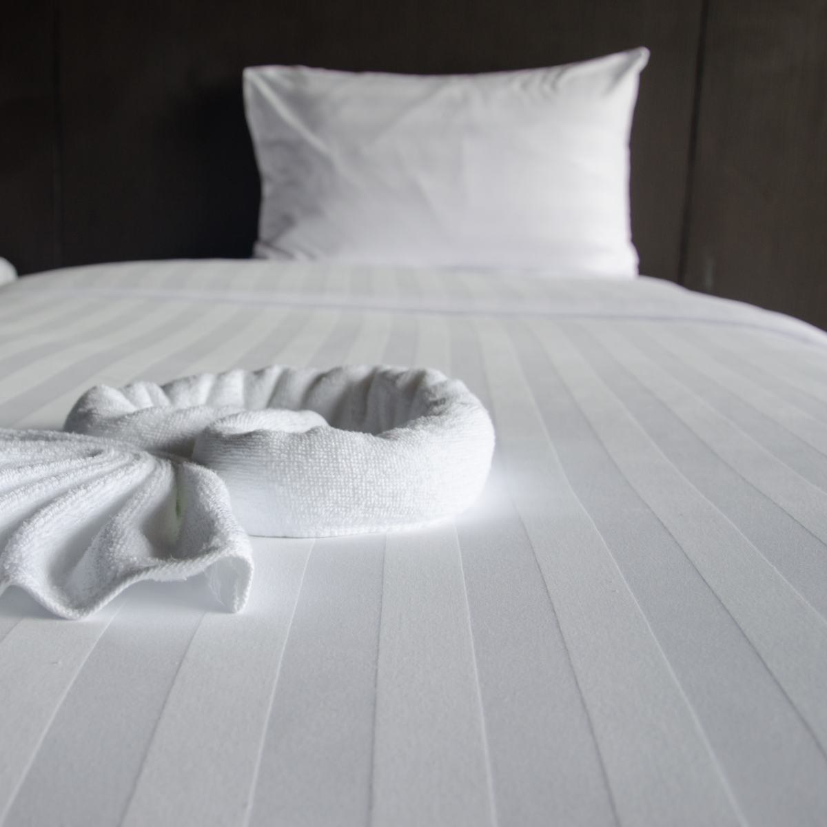 White Cotton Flat Sheets-12PC